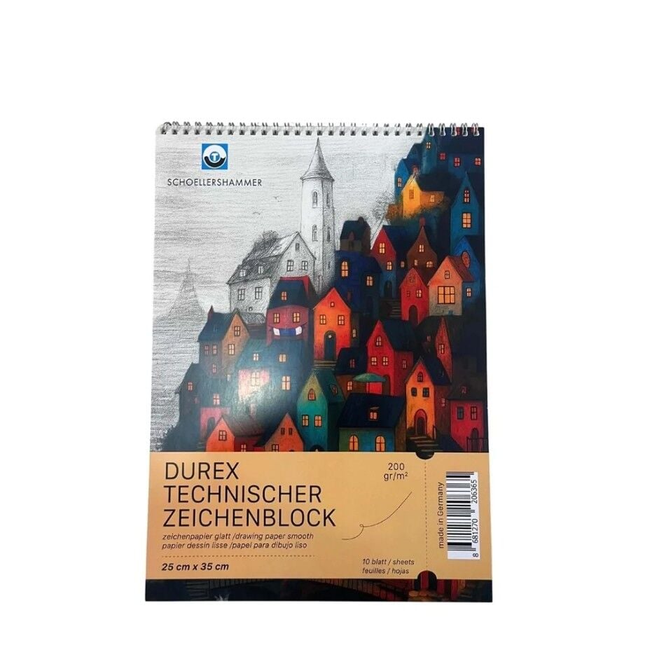 Güven Art Schoellershammer Durex Tercnical Drawing Pad 25x35 Cm 200 Gr 10 Yaprak