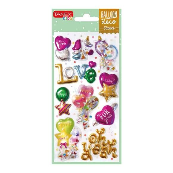 Tanex Tnx-26009 Balon-9 Serisi Etiketi