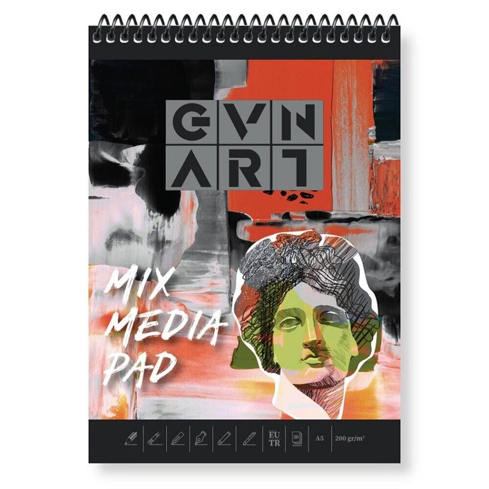 Güven Art Mix Media Defter A5 200 Gr 20 Yaprak