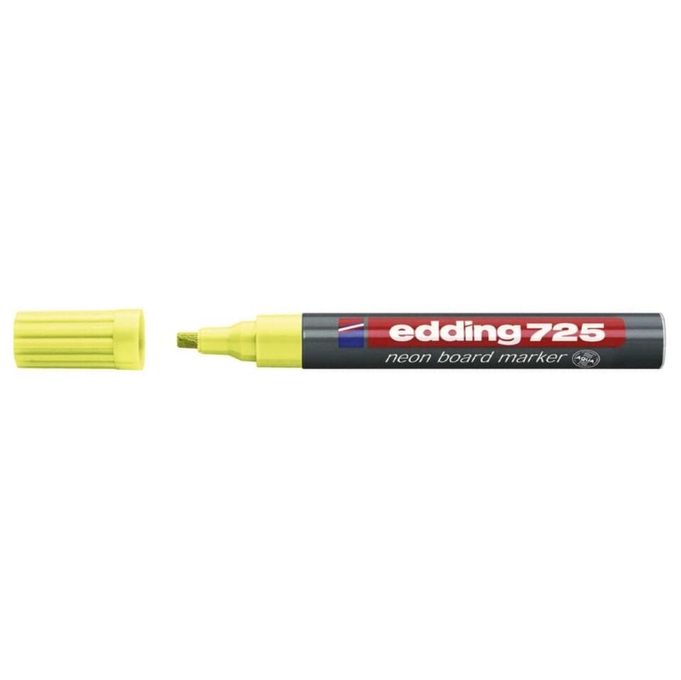 Edding 725 Beyaz Tahta Kalemi Fosforlu Sarı