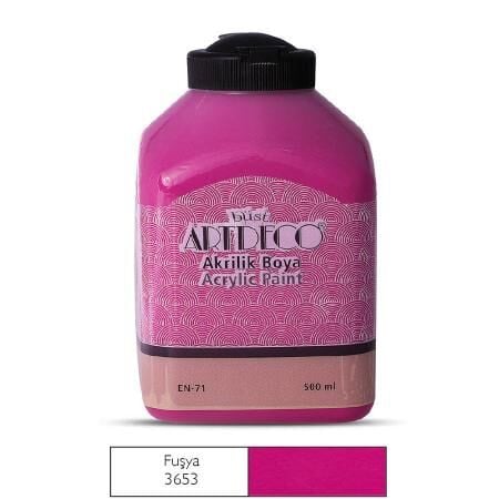 Artdeco Akrilik Boya 500 Ml Fuşya 3653