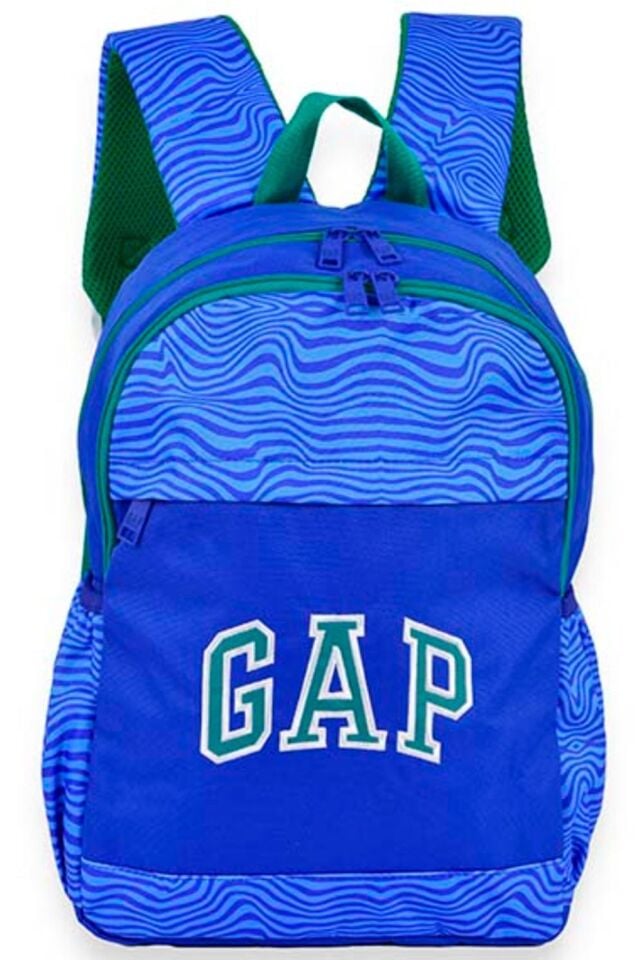 Gap Kids Çift Bölme Sırt Çantası Saks Mavi