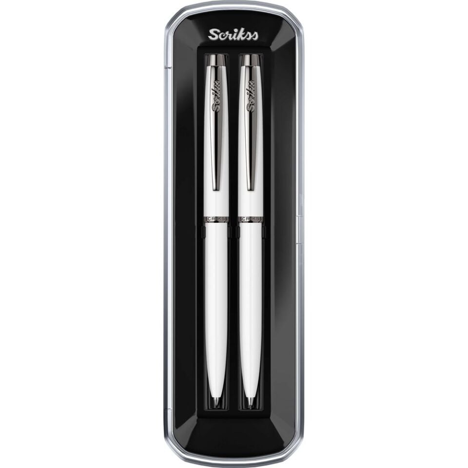 Scrikss 108 Prestij Tükenmez Kalem - Versatil Kristal Kutu