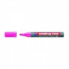 Edding 725 Beyaz Tahta Kalemi Fosforlu Pembe