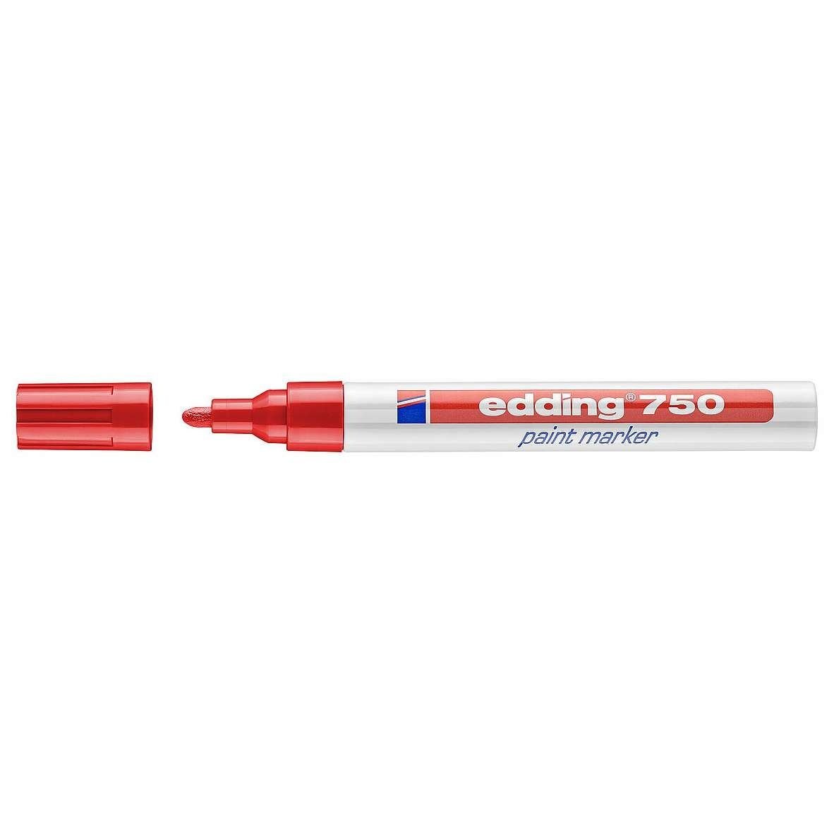 Edding 750 Boya Dekor Markörü Kırmızı