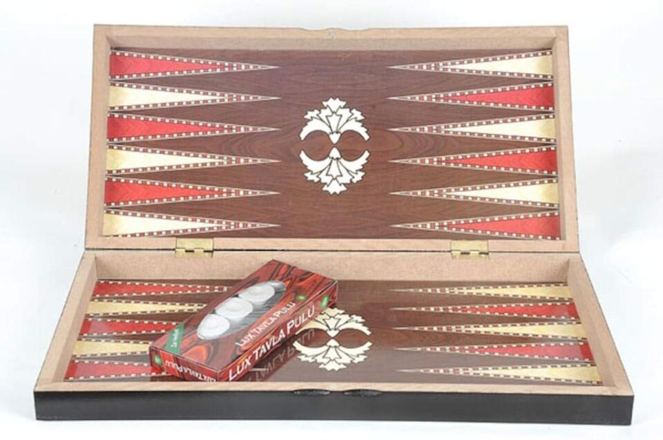 Eser Kaplama Tavla Büyük Boy Pullu