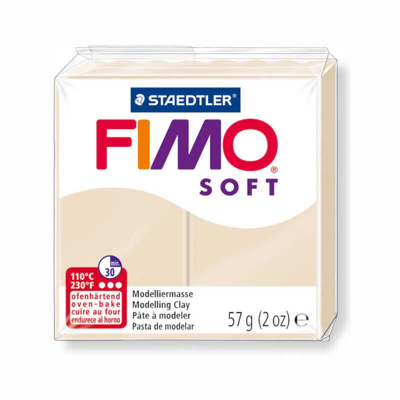 Staedtler 8020-70 07 Modelleme Kili Fimo Soft 57 Gr Çöl Beji