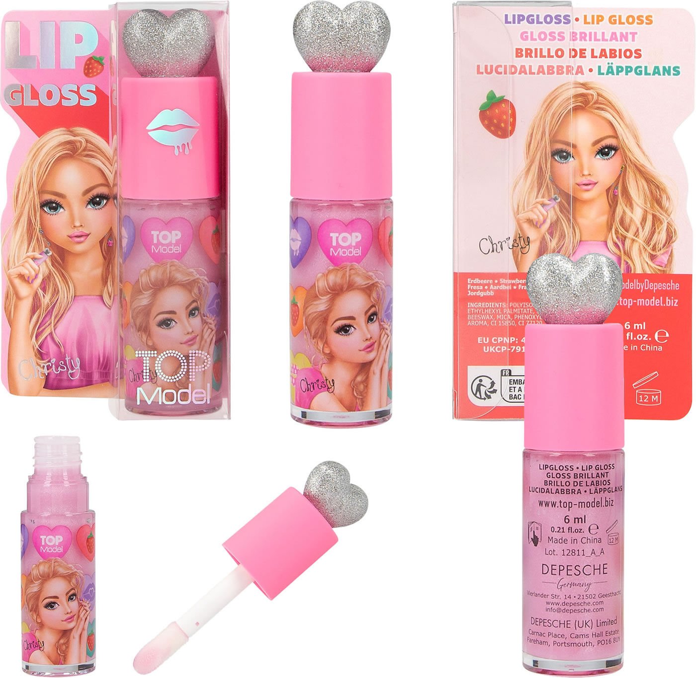 Top Model Dudak Parlatıcı Çilek