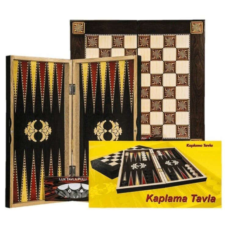 Eser Kaplama Tavla Orta Boy Pullu