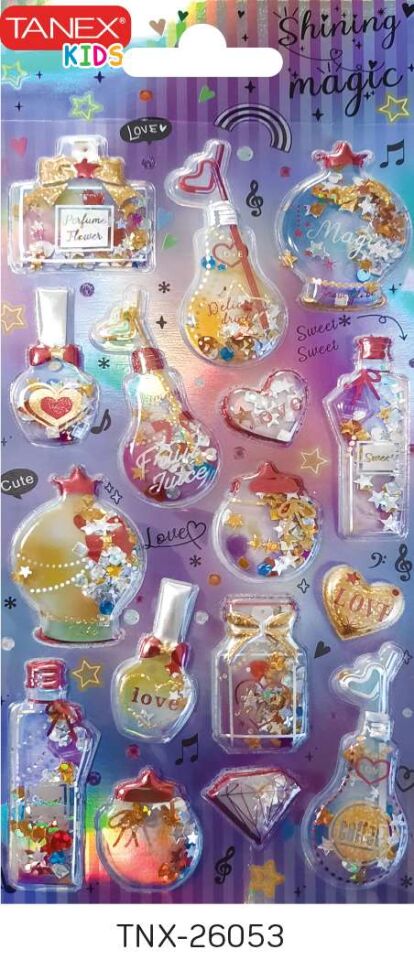 Tanex Tnx-26053 Parlak Simli-3 Serisi Etiketi