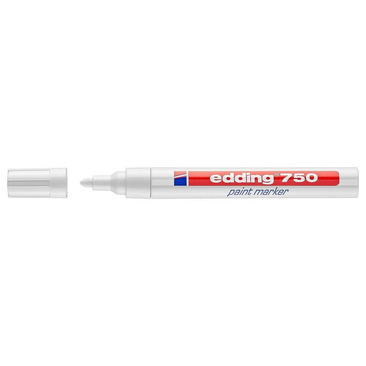Edding 750 Boya Dekor Markörü Beyaz