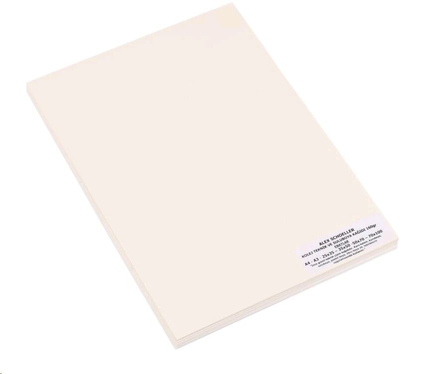 Alex Suluboya Kağıdı A3 160 Gr