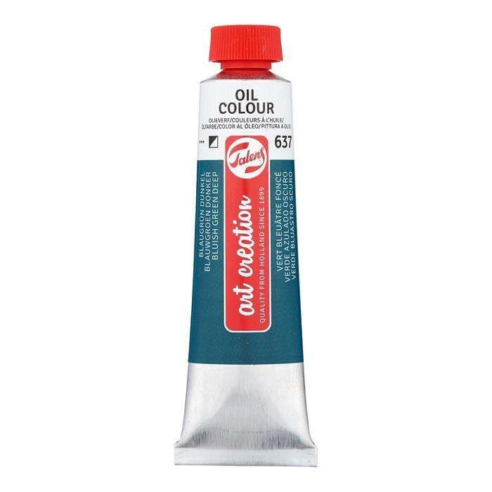 Talens Art Creation 40 Ml Yağlı Boya 637 Bluıs Green Deep