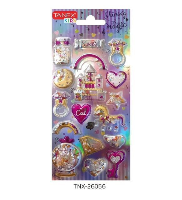 Tanex Tnx-26056 Parlak Simli-6 Serisi Etiketi