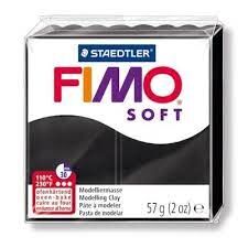 Staedtler 8020-9 07 Modelleme Kili Fimo Soft 57 Gr Siyah