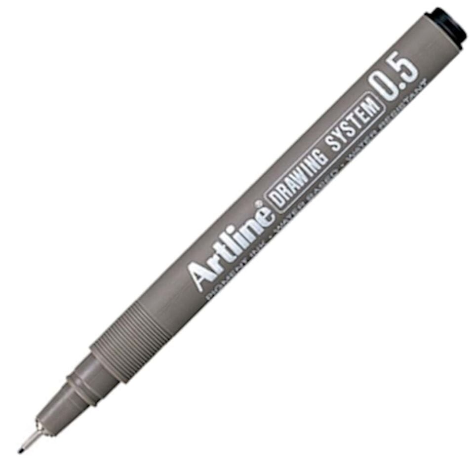 Artline Drawing System 0.5 Çizim Kalemi Uç:0,5 Mm Siyah