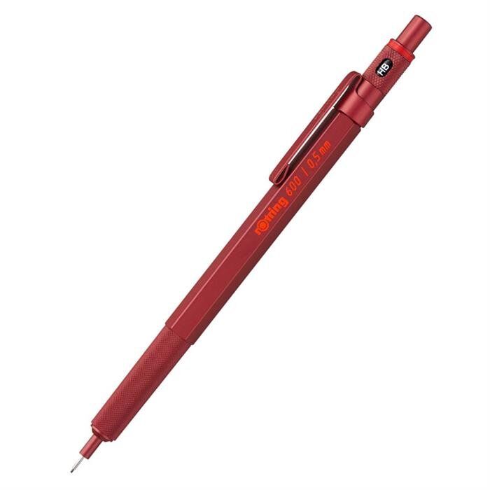 Rotring 600 Mekanik Kurşun Kalem Kırmızı 0.7 Mm