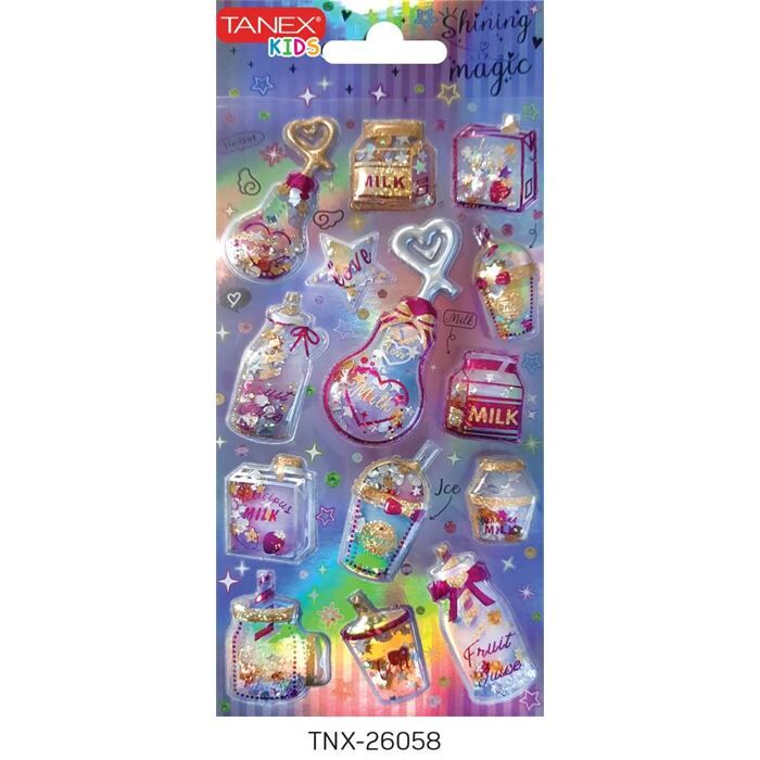 Tanex Tnx-26058 Parlak Simli-8 Serisi Etiketi