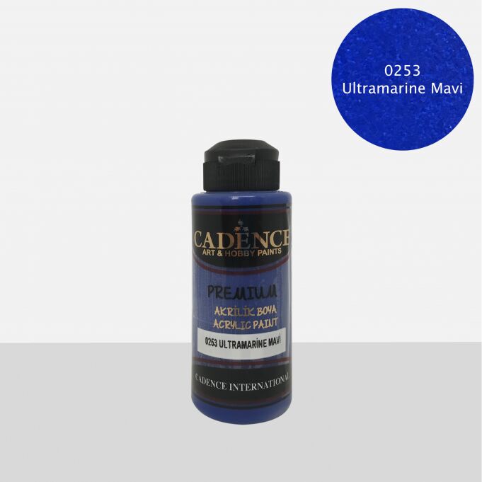 Cadence Premıum Akrilik Boya 0253 Ultramarıne 25 Ml