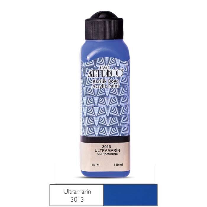 Artdeco Akrilik Boya 140 Ml Ultramarin 3013