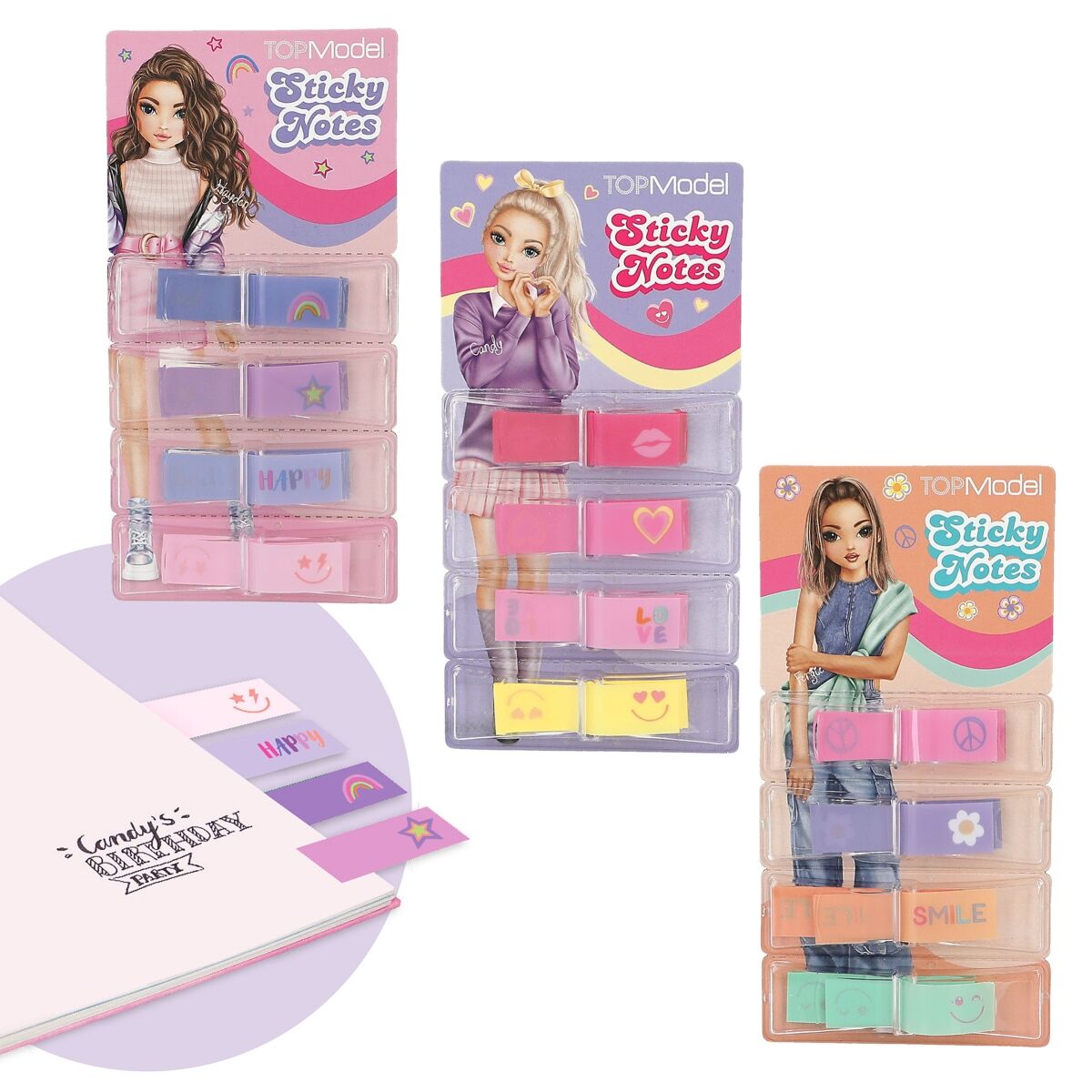 Top Model Sticky Notes