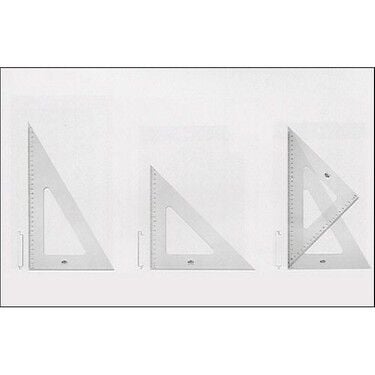 Hatas Teknik Okul Öğrenci Gönye Seti 30 Cm 60 45 Derece