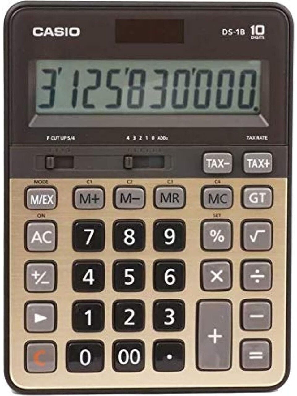 Casio Hesap Makinesi Masaüstü Ds-1B Gold 12 Hane