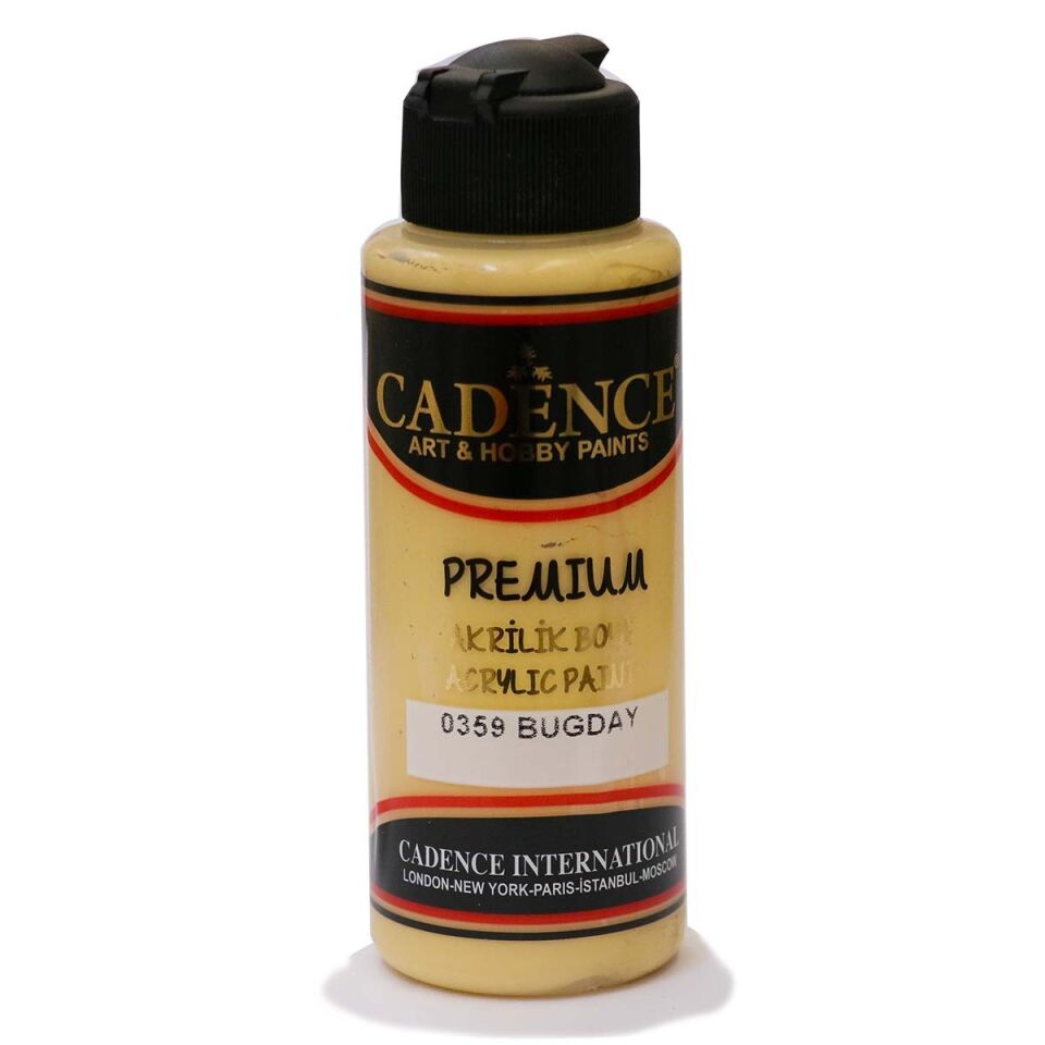 Cadence Premium Akrilik Boya 0359 Buğday 120 Ml