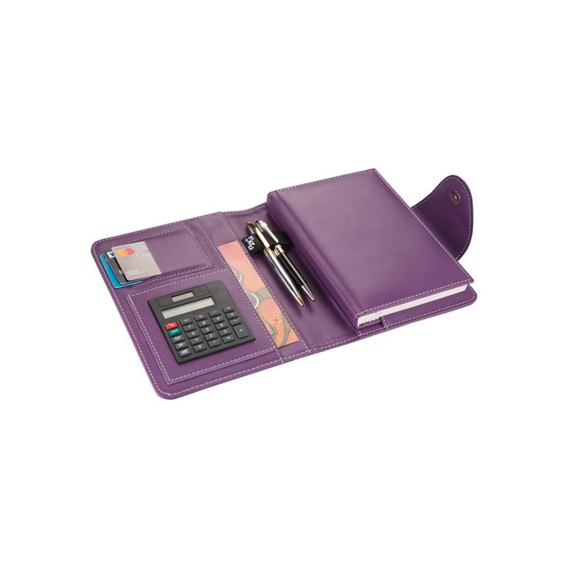 2K Organizer Ajanda Tarihsiz Kareli 5192 Lila 17x22 Cm