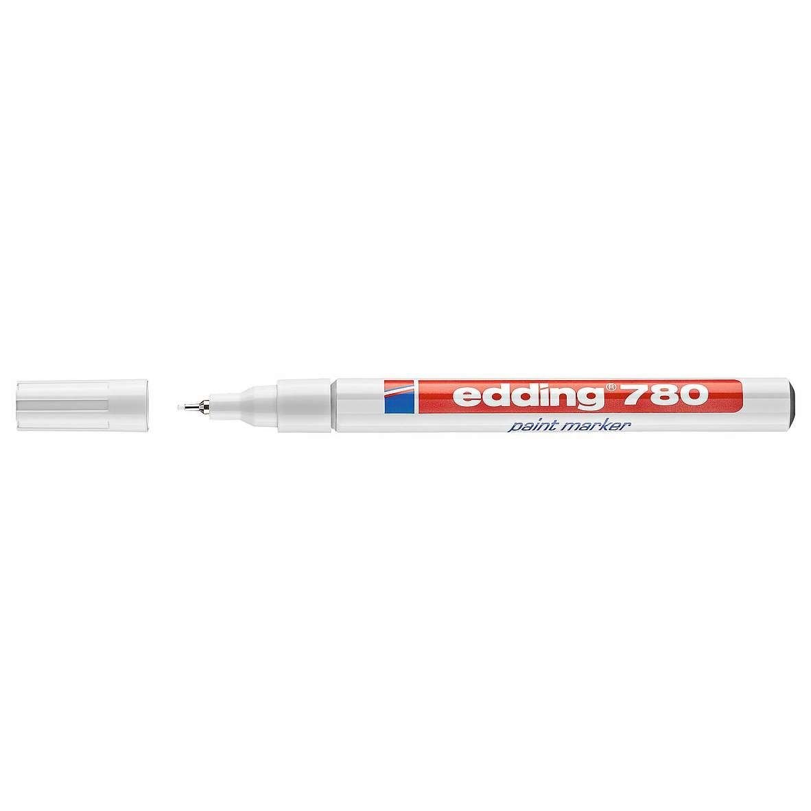 Edding 780 Boya Dekor Markörü Beyaz