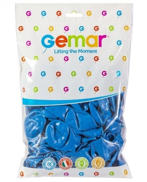 Gemar Balon Mavi 10'' 100 Lü Paket