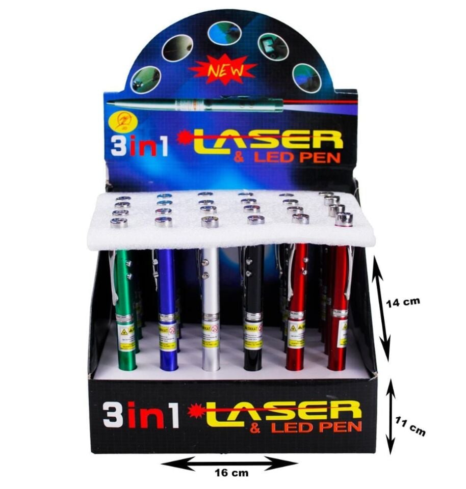 Kızılkaya Lazer Kalem Fener