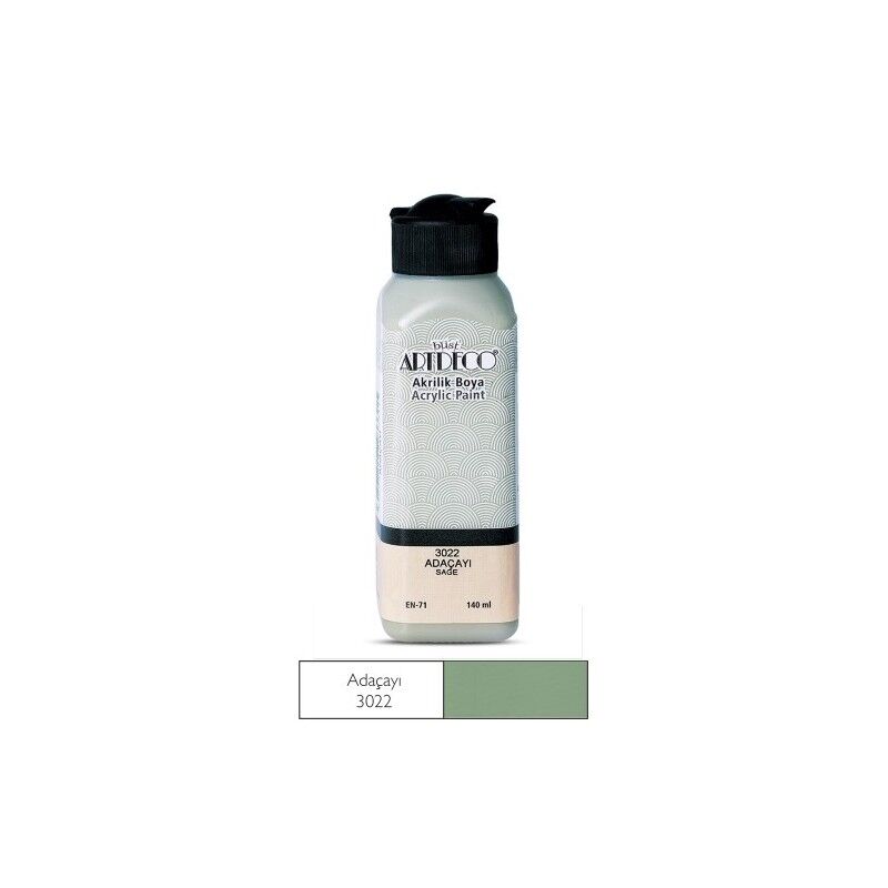 Artdeco Akrilik Boya 140 Ml Adaçayı 3022