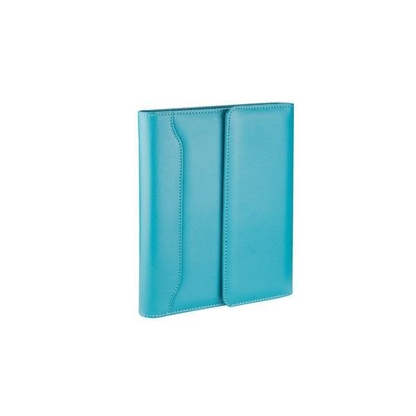 2K Organizer Ajanda Tarihsiz Kareli 5229 Turkuaz 22x26 Cm