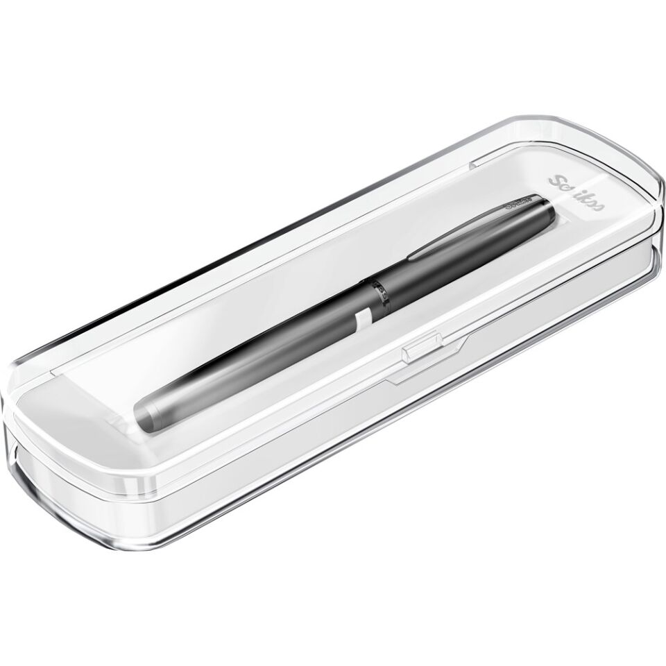 Scrikss 78M Roller Kalem Mat Siyah Kristal Kutu