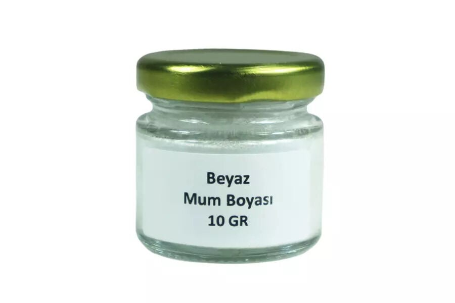 Kmy Beyaz Toz Mum Boyası 10 Gr