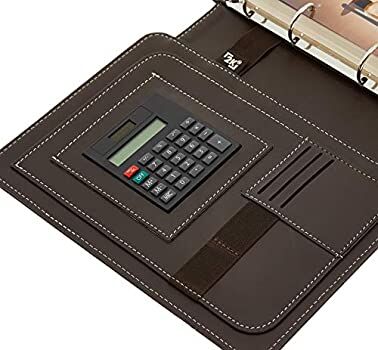 2K Organizer Ajanda Tarihsiz Kareli 4 Halkalı 5295 Kahverengi 20x26 Cm