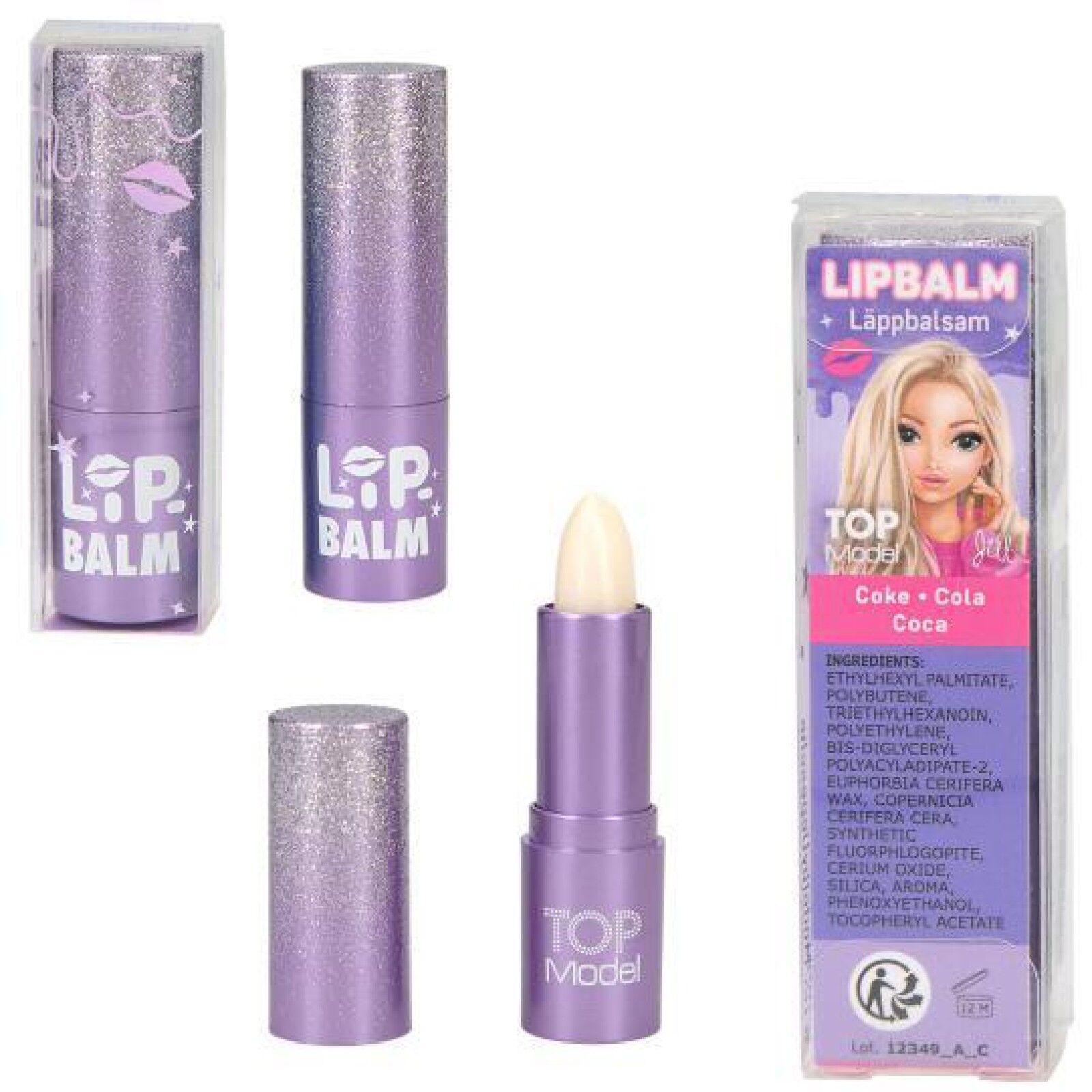 Top Model Ruj Dudak Balsamı Kola