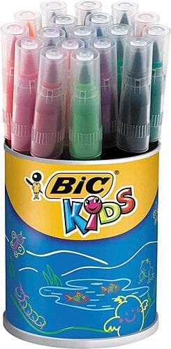 Bic Visaquarelle Fırça Uçlu Keçeli Boya Kalemi 18 Renk