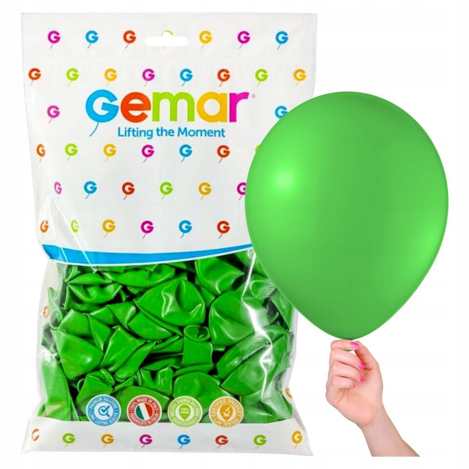 Gemar Balon Yeşil 10'' 100 Lü Paket