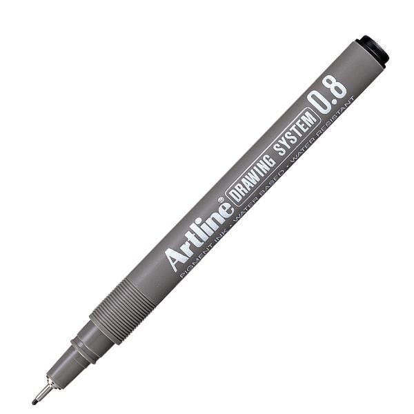 Artline Drawing System 0.8 Çizim Kalemi Uç:0,8 Mm Siyah