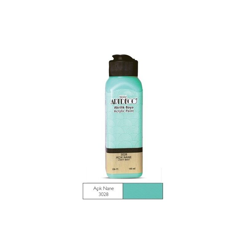 Artdeco Akrilik Boya 140 Ml Açık Nane 3028