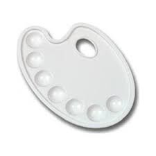 Hatas Büyük Boy Resim Paleti Godeli 30 Cm