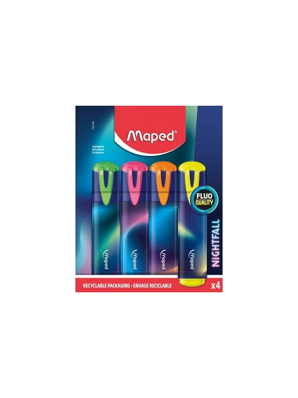 Maped Hıhglıghter Nıghtfall Cardboard X4