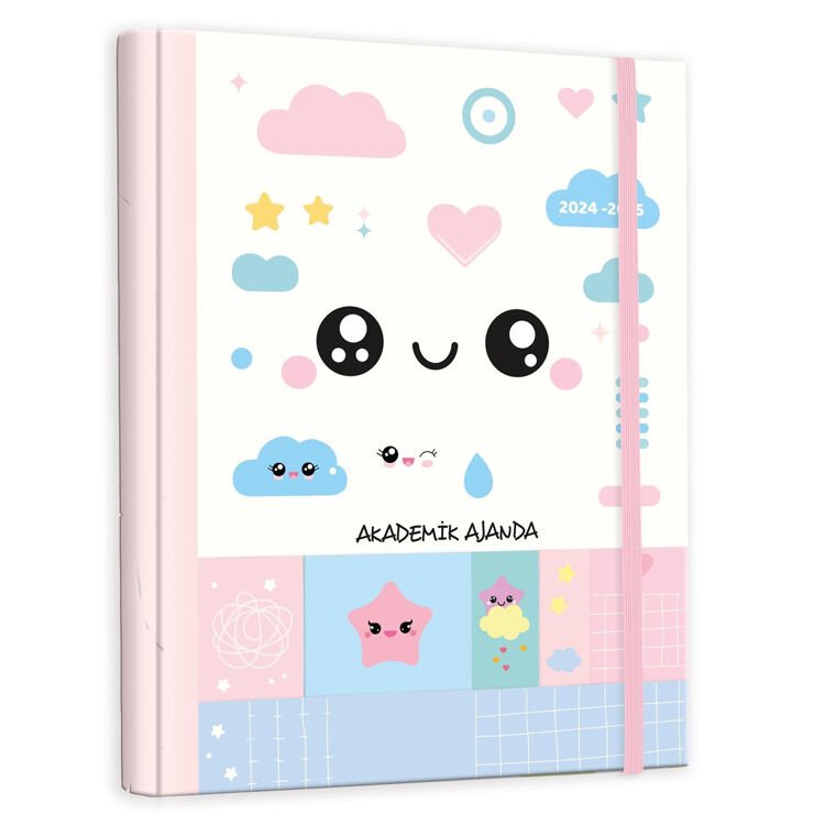 Victorias Journals 17x23 Gizli Spiralli Akademik Ajanda 2024-2025 100 Gr 192 Sayfa 1264