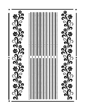 Cadence A4 Serisi Stencil As489 21X29