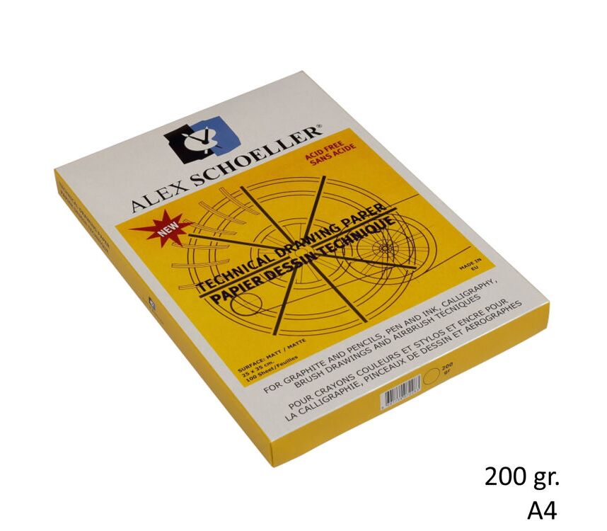 Alex Teknik Resim Kağıdı A4 200 Gr Alx-2269