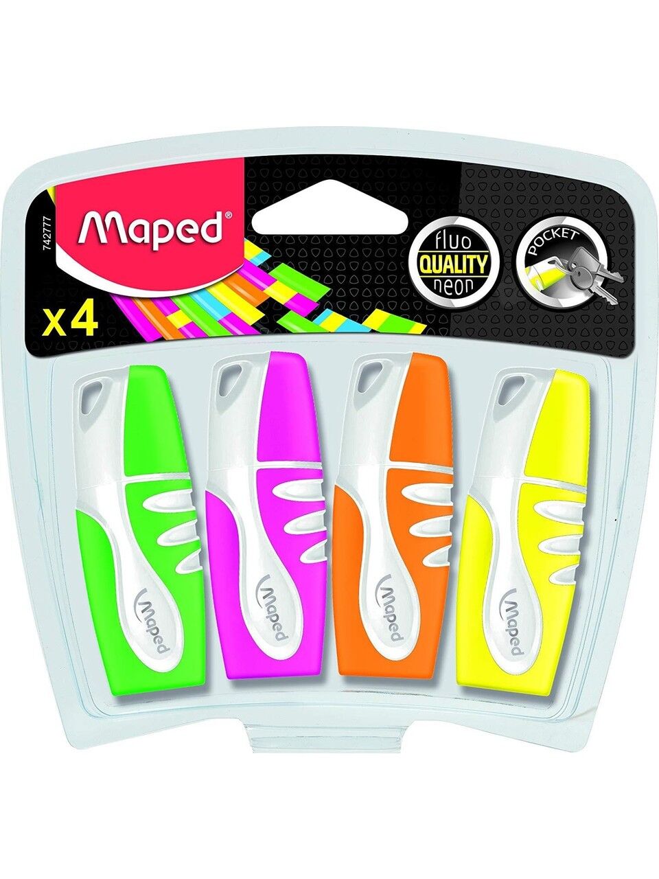 Maped Hıhglıghter Bımat Pocket X4 Cardboard