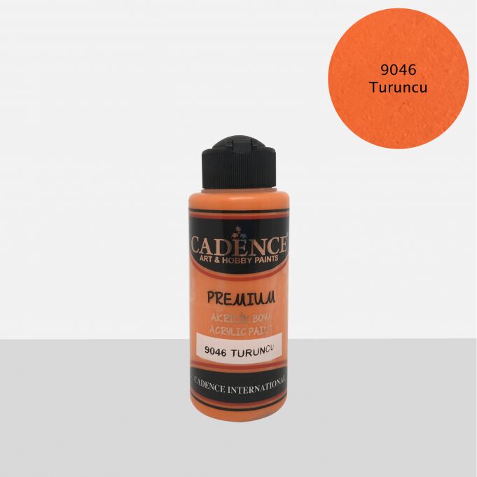 Cadence Premıum Akrilik Boya 0858 A. Turuncu 25 Ml
