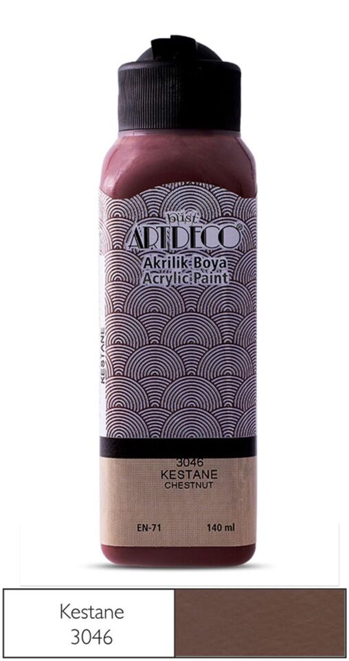 Artdeco Akrilik Boya 140 Ml Kestane 3046